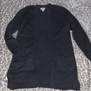 Dark grey cardigan